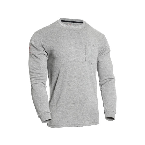 DRIFIRE FR Power Dry Long Sleeve T-Shirt in Gray
